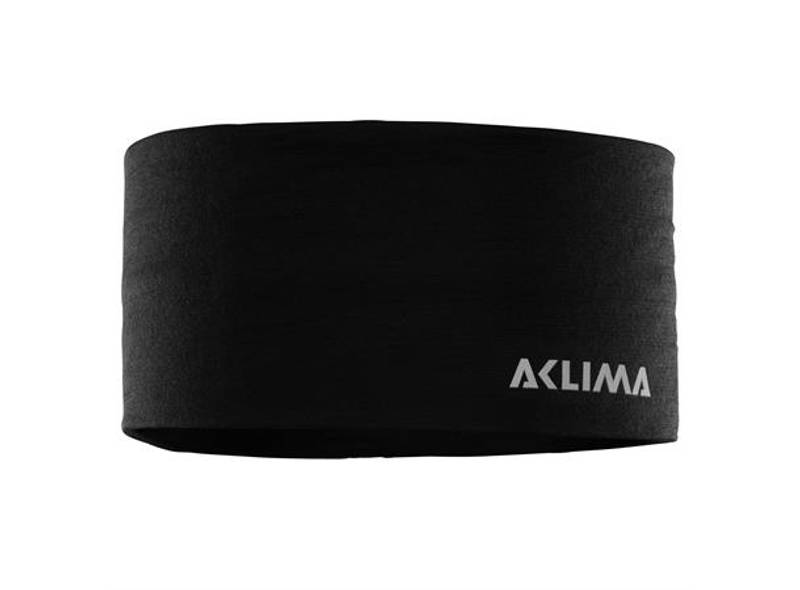 Aclima LightWool pannebånd sort