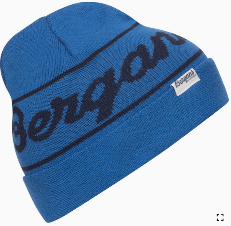 Bergans LogoYouth Beanie Strong/Blue/Navy