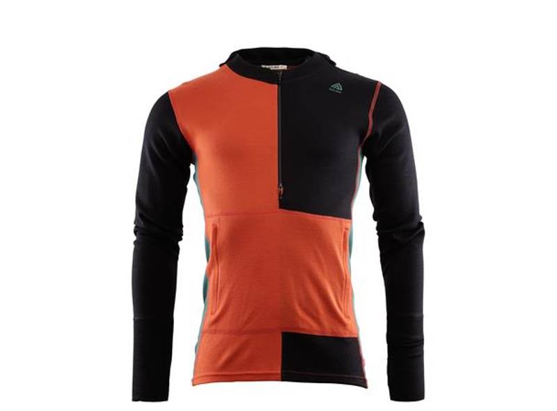 Aclima WarmWool hoodsweater w/zip M's