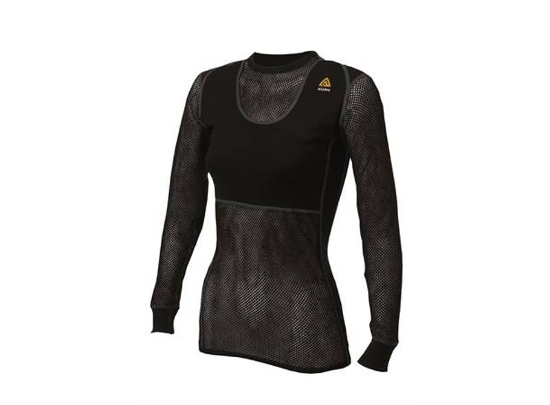 Aclima WoolNet crewneck W's Jet Black