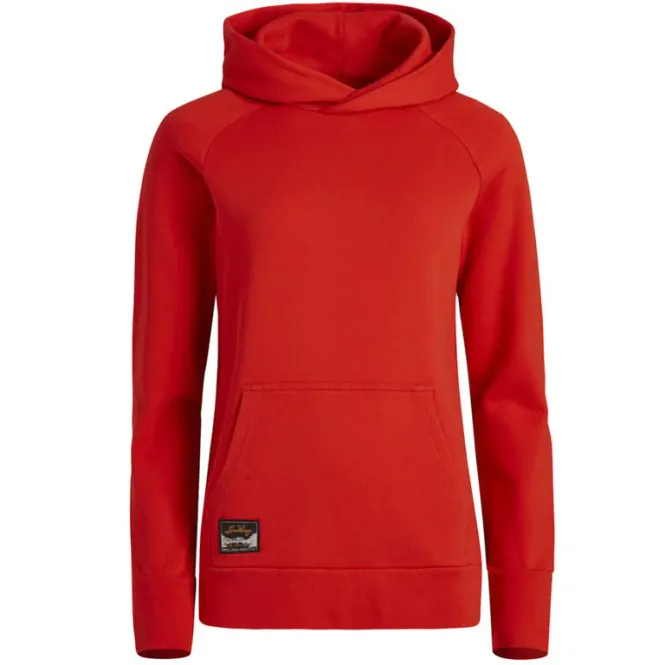 Hovedbilde Lundhags Järpen Hoodie Dame Glively red
