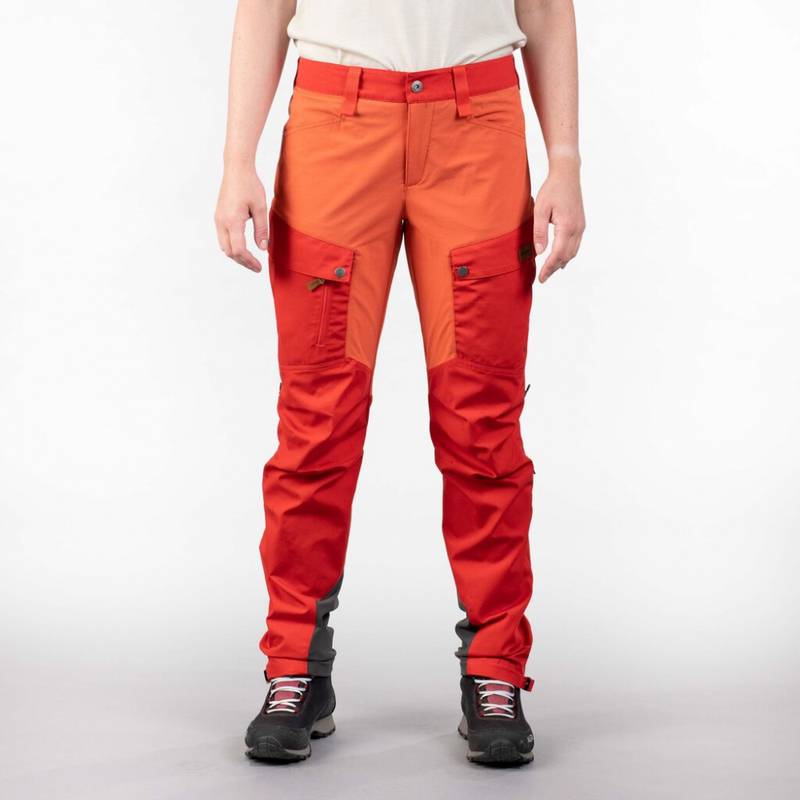 Bergans NORDMARKA FAVOR OUTDOOR PANTS WOMEN Dark Brick / Brick