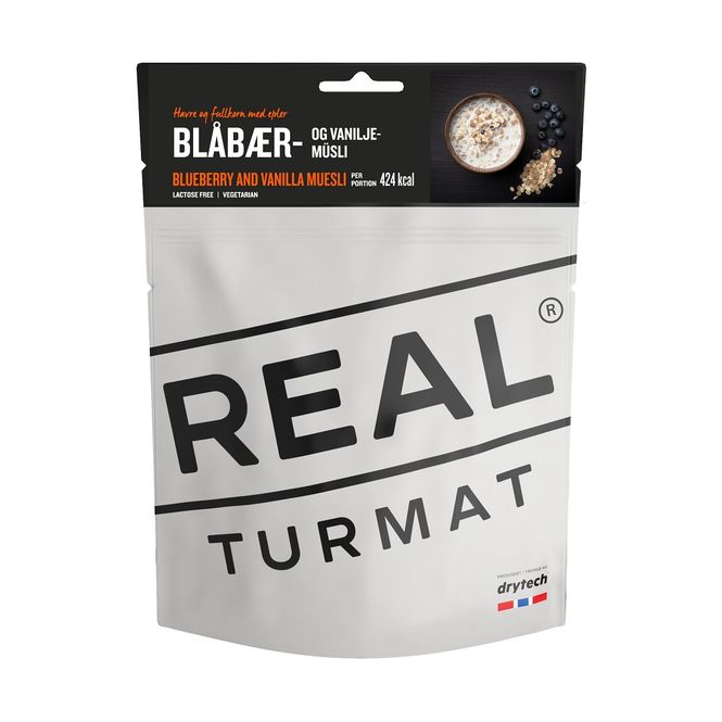 Hovedbilde RealTurmar Blåbær og vaniljemusli